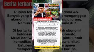 Alasan Pak Presiden Prabowo
