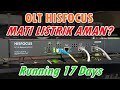 Tested Setengah Bulan, OLT HISFOCUS 2 PON Saat Mati Lampu & Cek Suhu SFP