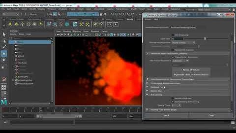 in हिंदी - Creating Static FIreBall with Nparticles in Maya | Maya Dynamics | Kailash Kanojia
