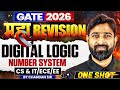 GATE 2026 महा Revision | Digital Logic | Number System | Maha Revision | CSE, EE, ECE &amp; IN |One Shot