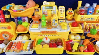 10 Minutes Satisfying Unboxing Yellow Cash Register Toy Playset Review | ASMR