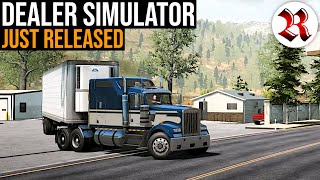 New Trucking, Van Cargo Delivery and Owning a Store Game | Dealer Simulator