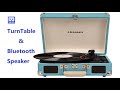 3D 180VR 4K Crosley Cruiser Bluetooth Deluxe Turntable, Harman Kardon Speaker & JBL speaker