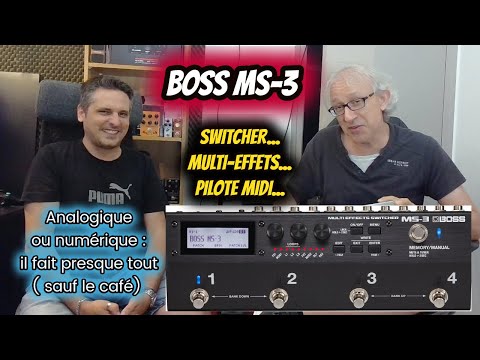 Test : Switcher / Multi-effets BOSS MS-3