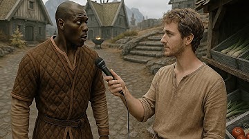 We interviewed SKYRIM characters! (PART 2)