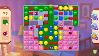 Homescapes level 57 - 13 Moves 🏡 Gameplay Walkthrough (Android, iOS) Playrix screenshot 5