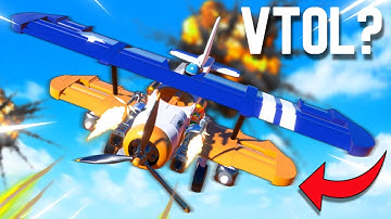 I Built A VTOL Biplane To Dominate in DEATHMATCH!