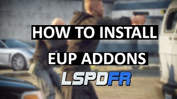 How To install EUP Vests/addons Quickly into GTA 5 Mods | LSPDFR