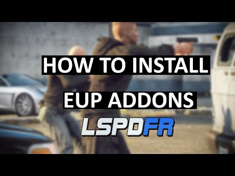 How To install EUP Vests/addons Quickly into GTA 5 Mods | LSPDFR