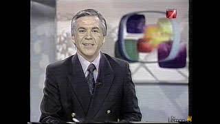 Fragmento de programación de Canal 7: &quot;Bar del infierno&quot; y &quot;Canal 7 noticias&quot; (2003)