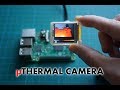 PCB thermal monitoring on raspberry pi with miniature thermal camera