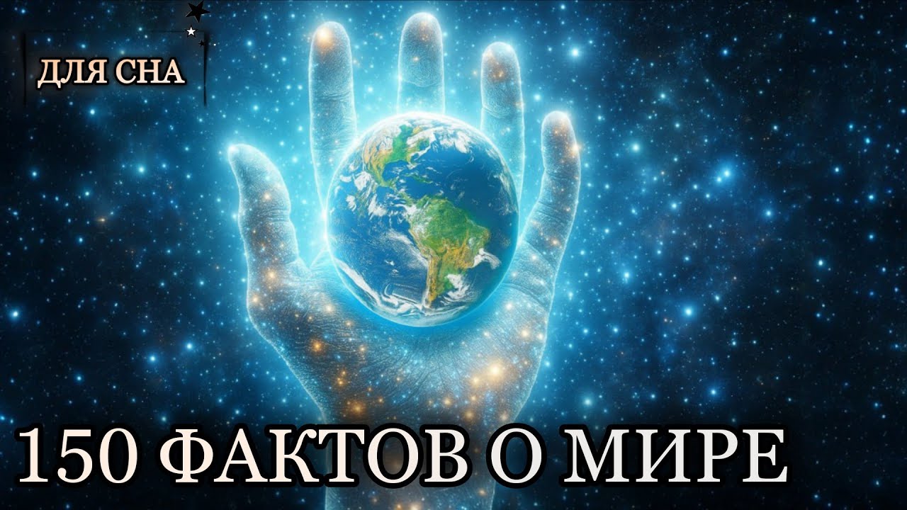 Лекция для сна🌌 150 фактов о жизни, которые изменят ваш взгляд на мир