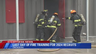 Owensboro Fire Department to graduate largest recruitment class since 2009