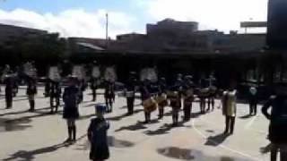 Colegio Gerardo Molina Ramirez Banda Marcial Día De La Buena Vecindad