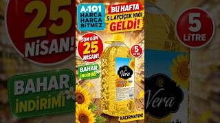 A101’DE 5L YAĞ İNDİRİMİ! 😱 Bu Fiyat Kaçmaz SON GÜN 25 NİSAN