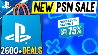 GIGANTIC NEW PSN SALE LIVE NOW! PSN Next Level Savings Sale 2600+ Deals (NEW PlayStation Deals 2025)