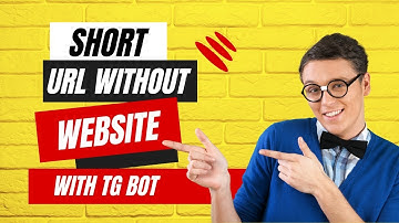 Short Url With Telegram Bot ! url shortner bot