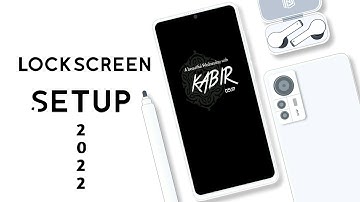 How to add kwgt widget on lockscreen। Android Lockscreen Customization in 2022