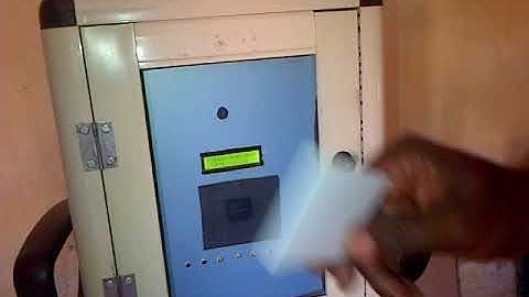 RFID access door control