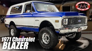 1971 Chevrolet Blazer 4X4 Restomod For Sale Vanguard Motor Sales
