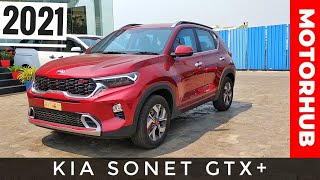 2021 Kia Sonet Gt Line Gtx+ Bs6 Diesel Automatic Review L Kia Sonet Top Model L Kia Sonet 2020