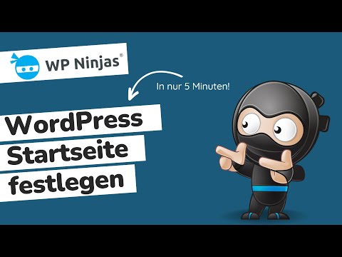 WordPress Startseite festlegen – die einfache 5-Minuten-Anleitung für Anfänger