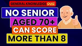 AROUND 70 YEARS OLD? LET'S CHECK YOUR MEMORY! | GENERAL KNOWLEDGE QUIZ 🧠🔥 #generalknowledge  #quiz