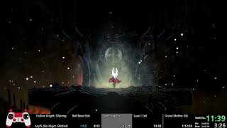 Silksong in 1:07:38 (NMG, Later Patch, Old Mist Route)
