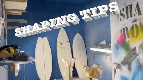 Surfboard Shaping Tips with CNC Shape3D