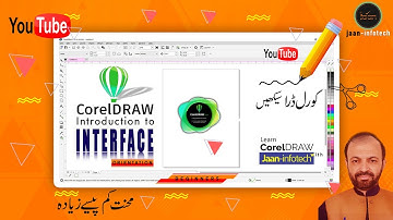 CorelDRAW user interface Tutorial in Urdu/Hindi | Introduction CorelDraw & User Interface in Hindi