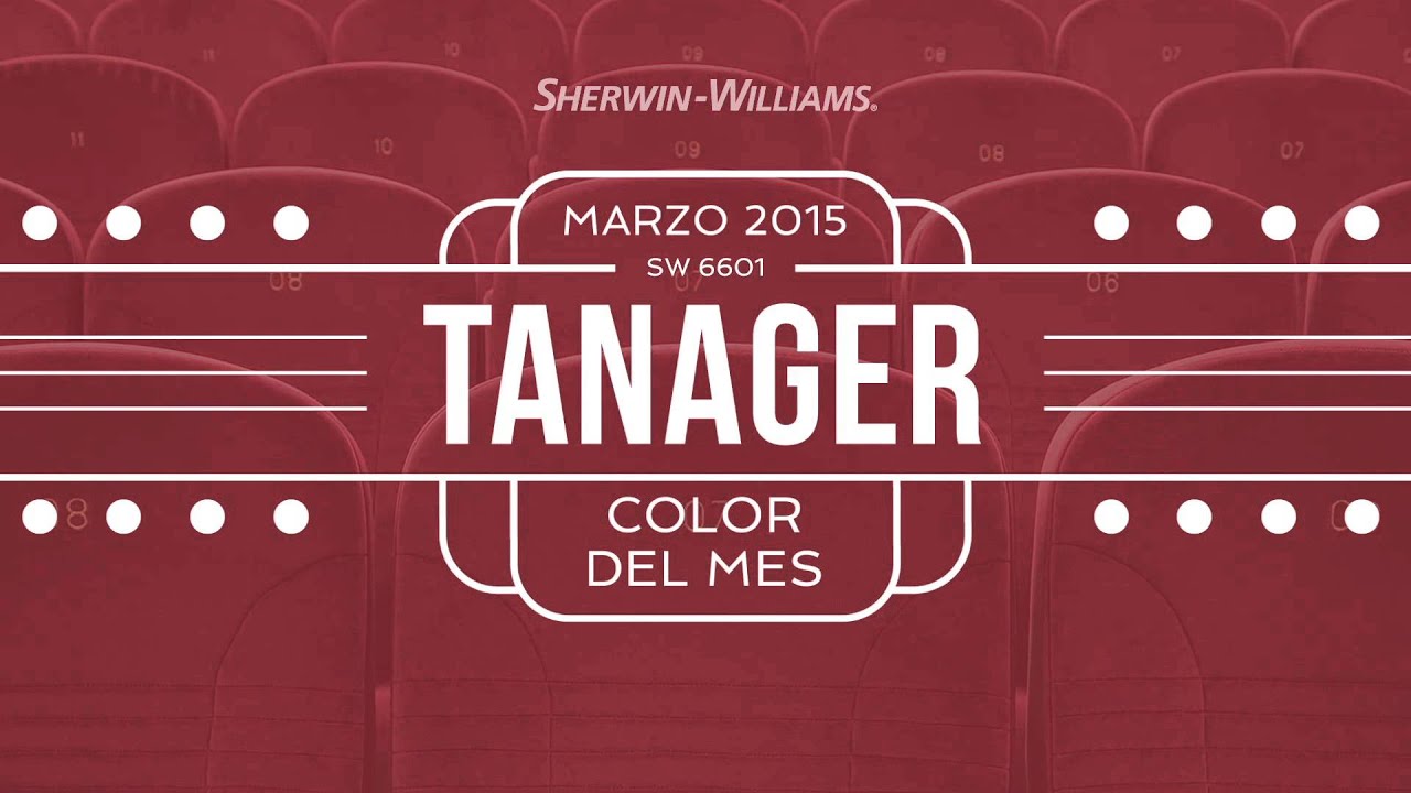 Marzo 2015 Color del Mes: Tanager (SW 6601) - Sherwin-Williams