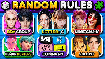 SAVE ONE SONG: RANDOM Rules🔥 6 Songs Challenge, Pick your Favorite Tracks! | Kpop Quiz 2025