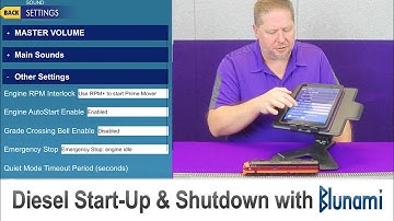 Diesel Start-Up & Shutdown with the Blunami App