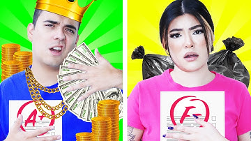 IF MY DAD WAS THE PRINCIPAL | 8 CRAZY SITUATIONS & RELATABLE MOMENT IN COLLEGE BY CRAFTY HACKS PLUS