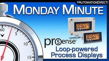 ProSense Loop Powered Display Panels from AutomationDirect