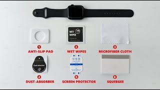 Misxi Soft TPU Screen Protector for Apple Watch Installation Tutorial​ screenshot 5