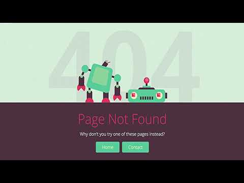 Brokebot - Animated SVG 404 Error Pages | Themeforest Website Templates and Themes