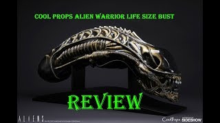 CoolProps Alien Warrior Life Size Bust Review Details