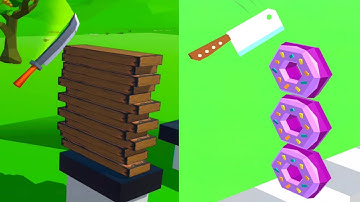 Slice All vs Slicer Knife - Very Satisfying and Relaxing ASMR Slicing Game