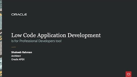 Low Code Application Development is for Professional Developers too!