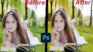Apply Some Golden Color effect on background in just one Minute / Photoshop 2021 tutorial