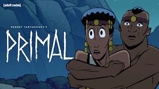 Genndy Tartakovsky's Primal | S2E10 Sneak Peek: Mira's Backstory | adult swim