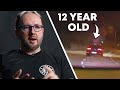 Dangerous 100mph car chase with a 12 year old retired police interceptor