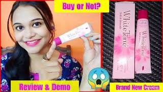 *New* WHITE TONE Soft & Smooth Cream REVIEW & DEMO | Price, Application, Skin Type? How to Apply screenshot 4