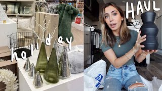 buying new home decor (and holiday decor heheh) + HAUL!