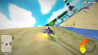 SuperTuxKart - Soccer in tux island
