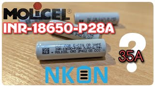 Molicel INR18650-P28A — идеальный 18650 для электроинструмента? Тест 10А/20А