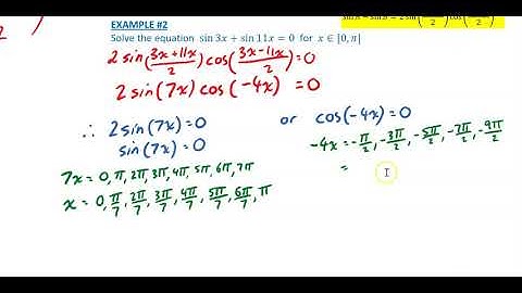 Sum to Product trigonometric Identities