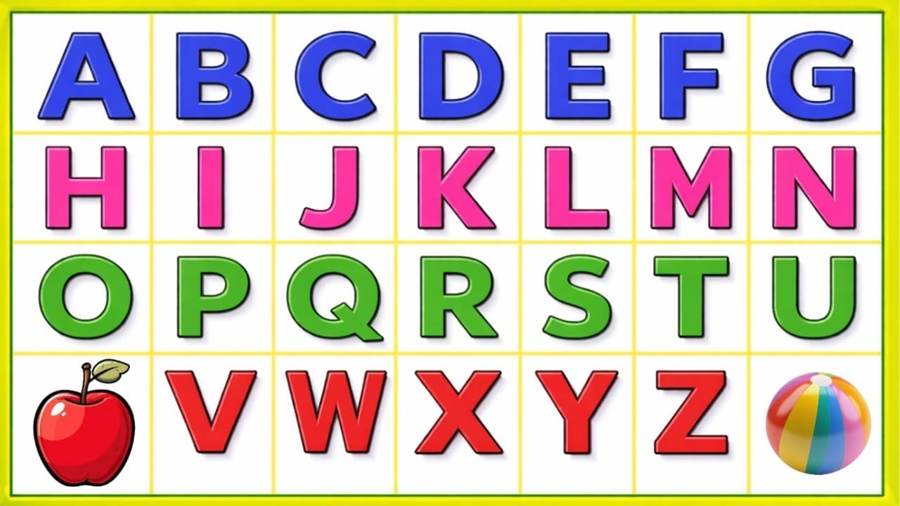 abcd | A for Apple | abcd cartoon | alphabets |  Nursery Rhymes | abcd song | Abc phonics song | abc