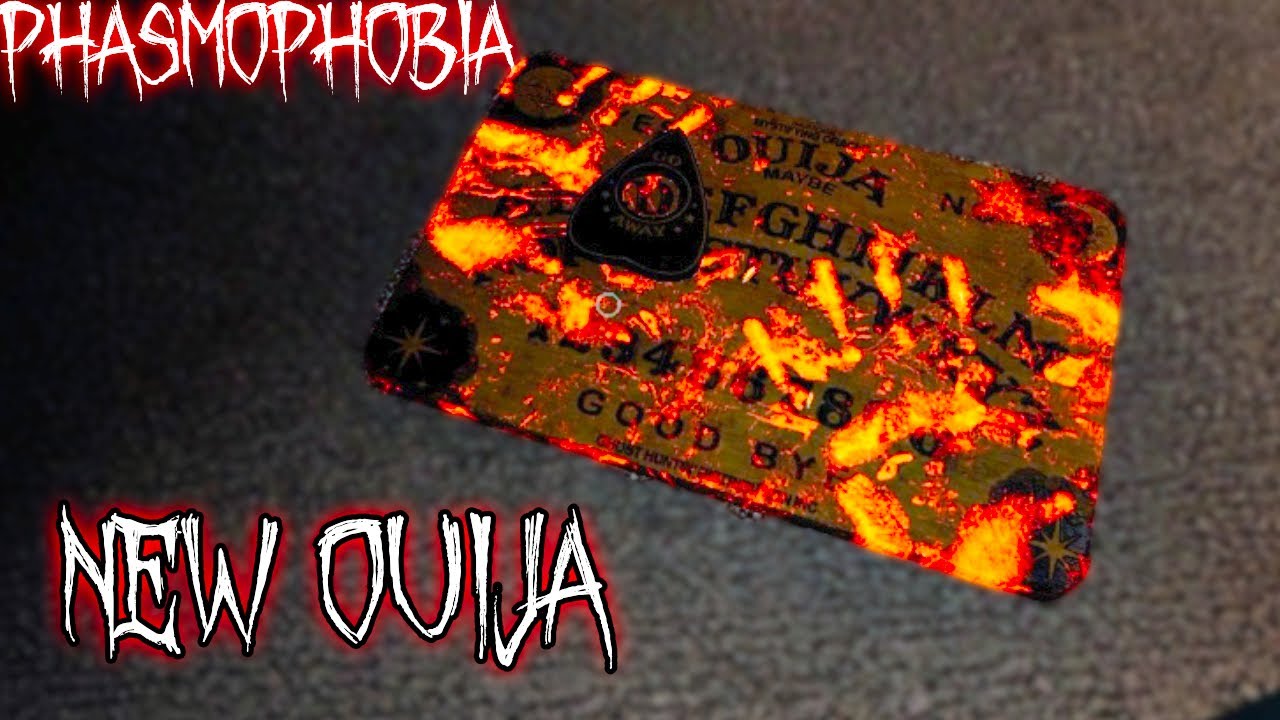 The Ghost BURNS The NEW Ouija Board | Phasmophobia Update